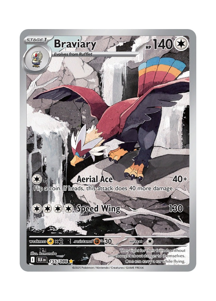 Braviary – Black Bolt (155)