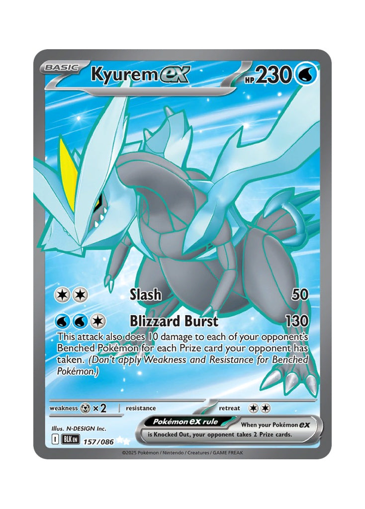 Kyurem ex – Black Bolt (157)