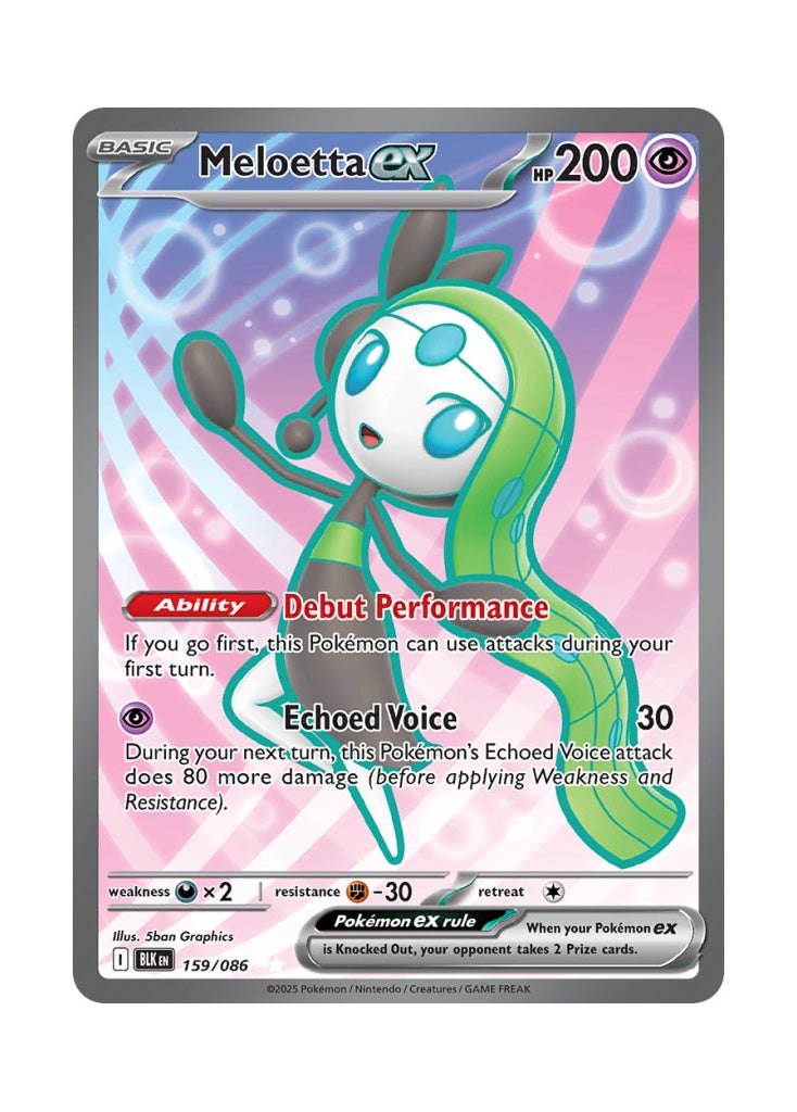Meloetta ex – Black Bolt (159)