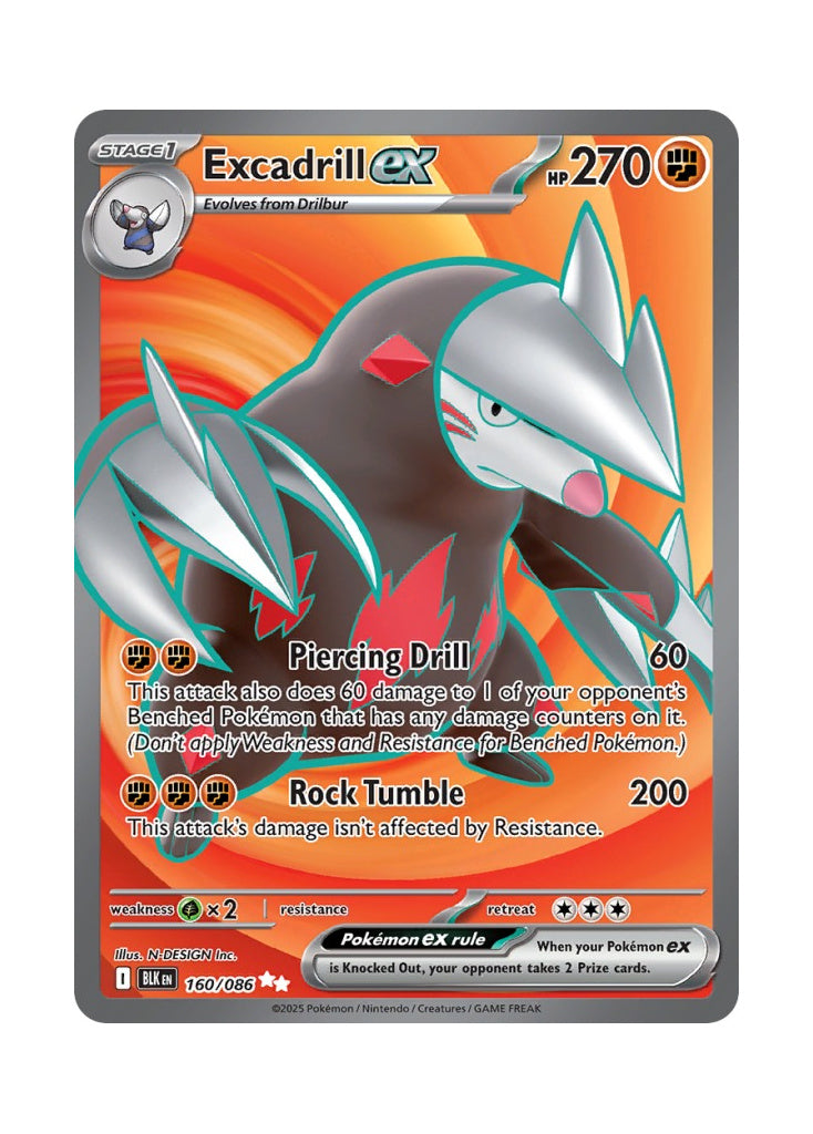 Excadrill ex – Black Bolt (160)