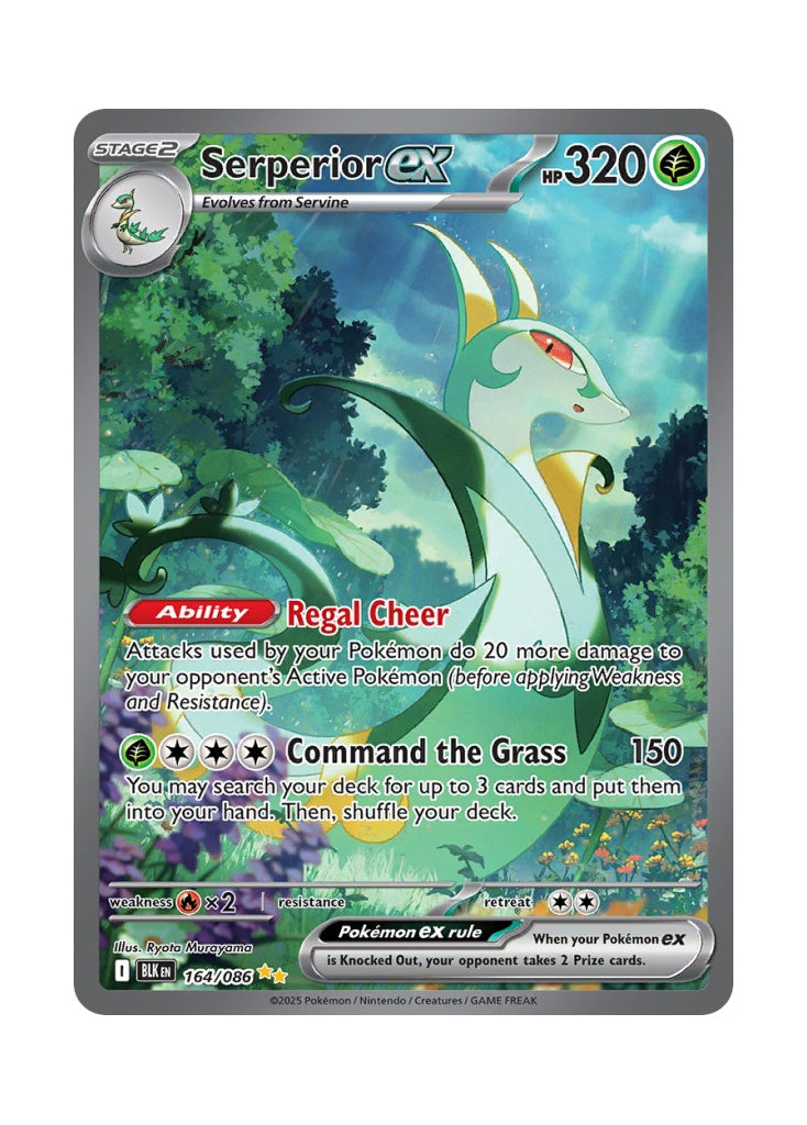 Serperior ex – Black Bolt (164)