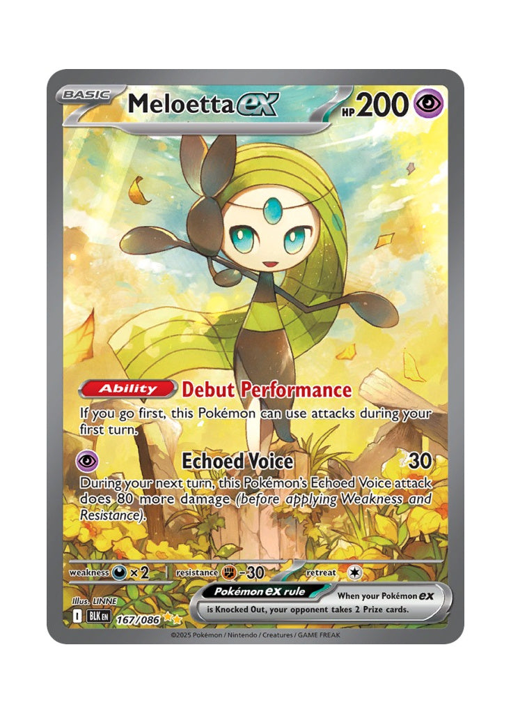 Meloetta ex – Black Bolt (167)