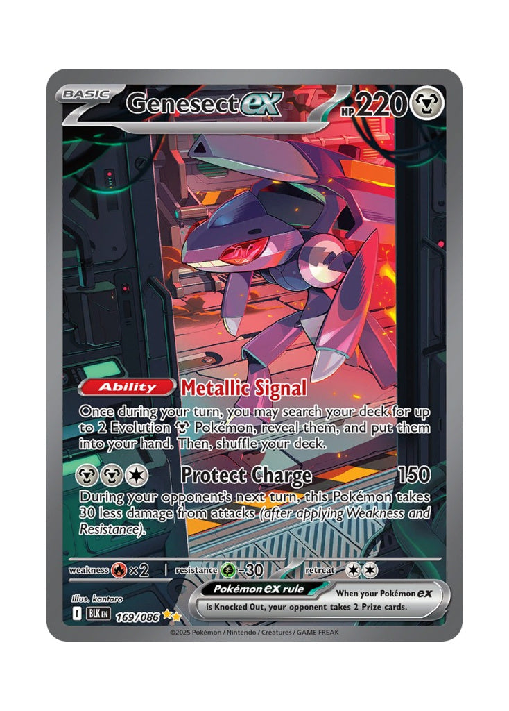 Genesect ex – Black Bolt (169)