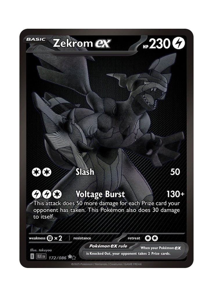 Zekrom ex – Black Bolt (172)