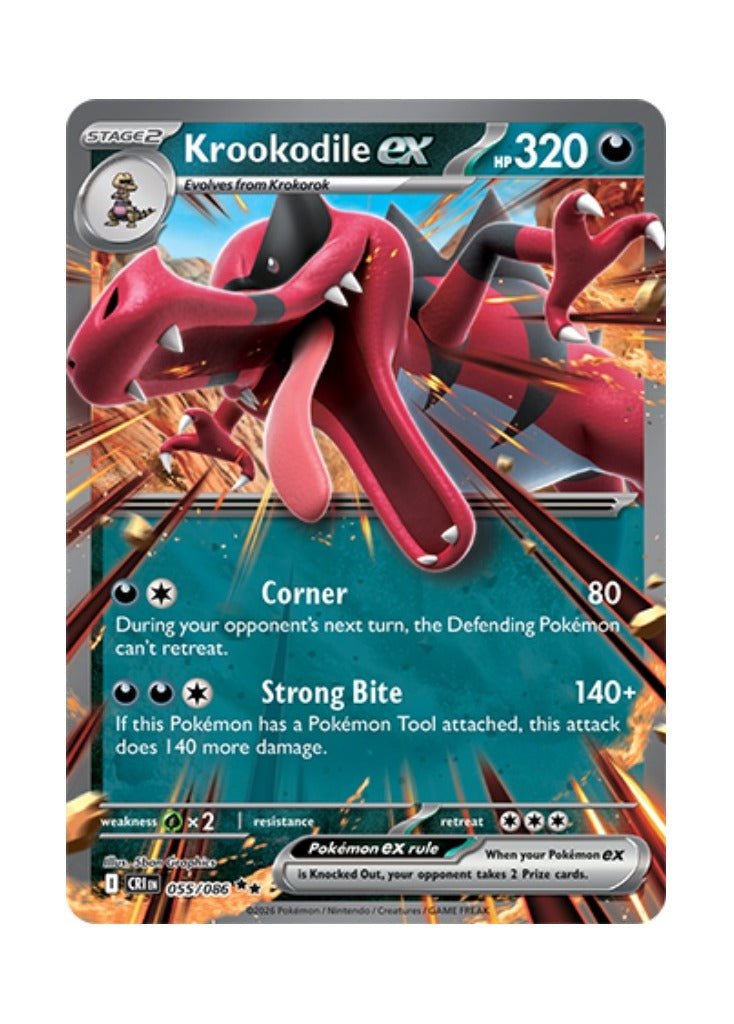 Krookodile ex – Chaos Rising (055)
