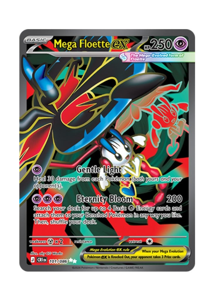 Mega Floette ex – Chaos Rising (101)
