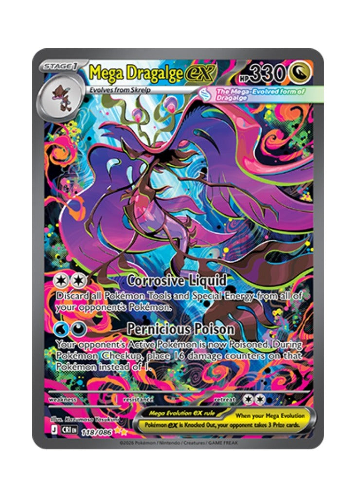 Mega Dragalge ex – Chaos Rising (118)