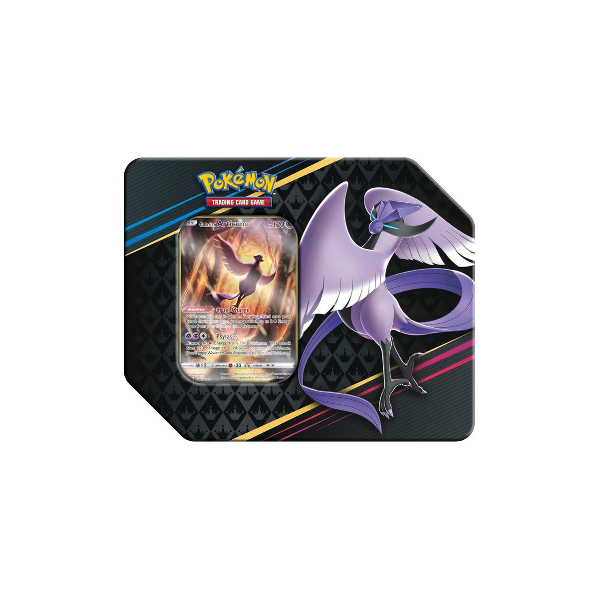 Crown Zenith Tin Galarian Articuno