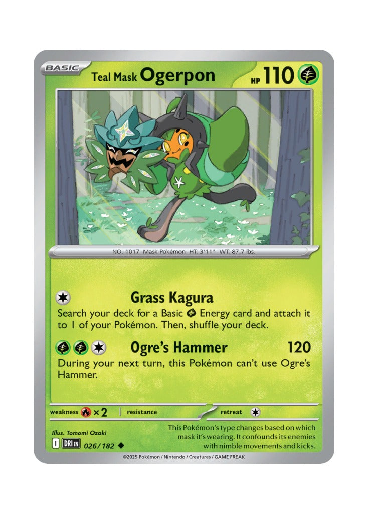 Teal Mask Ogerpon – Destined Rivals (026)