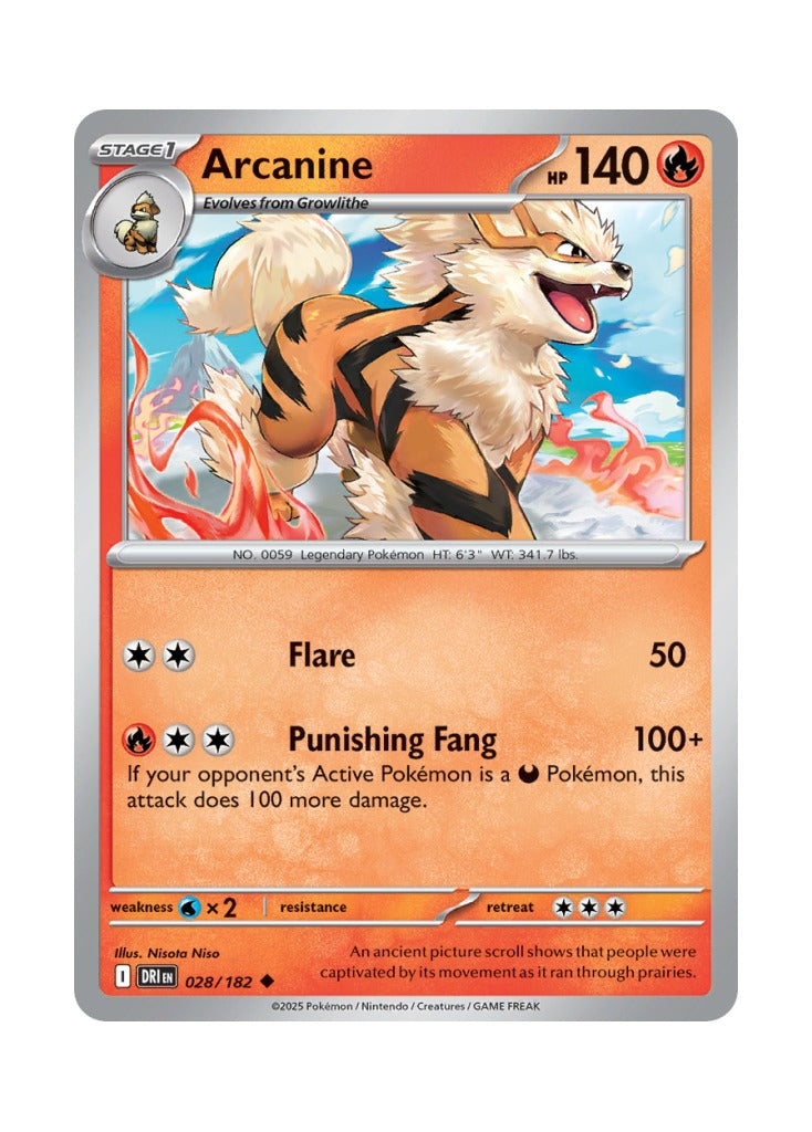 Arcanine – Destined Rivals (028)