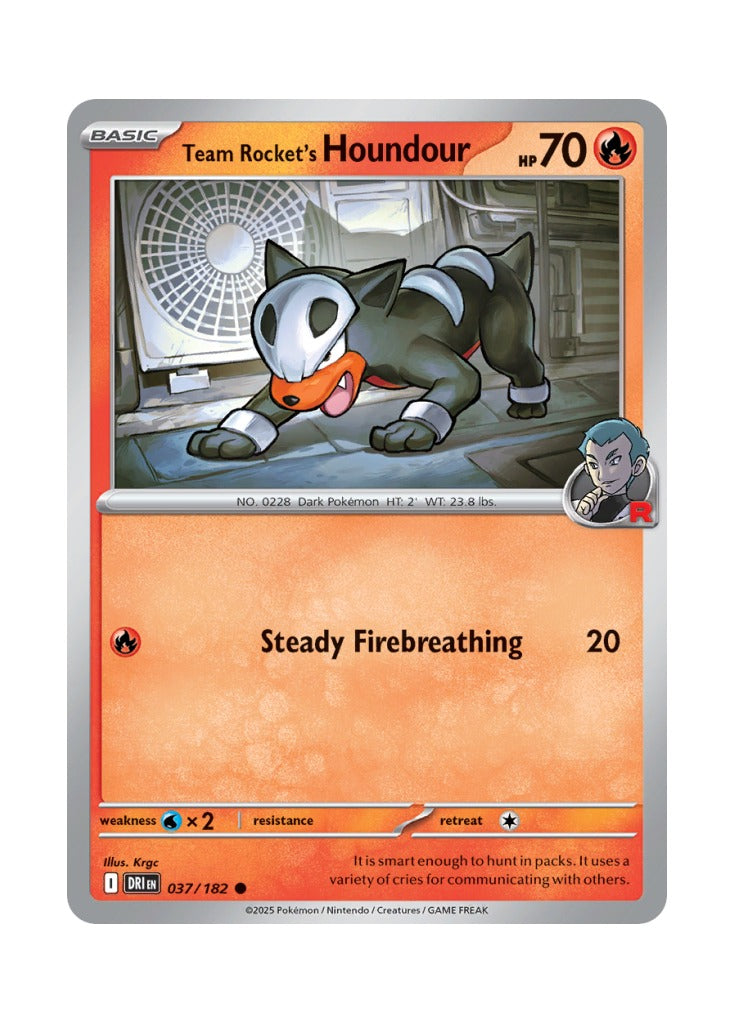 Team Rocket's Houndour – Destined Rivals (037)