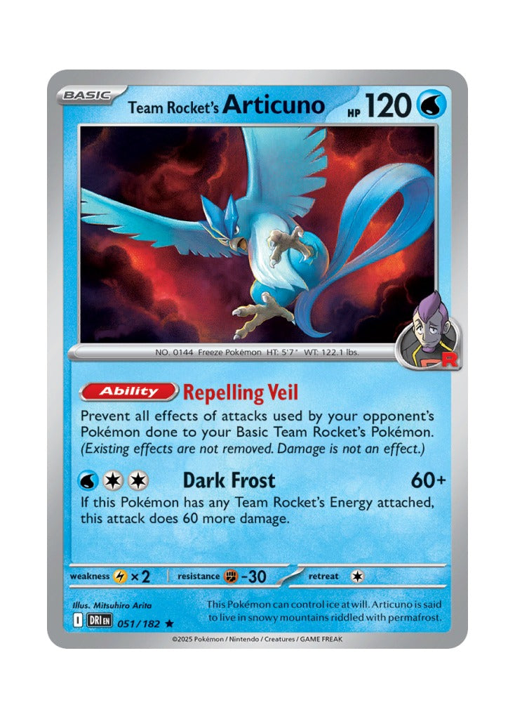 Team Rocket's Articuno – Destined Rivals (051)