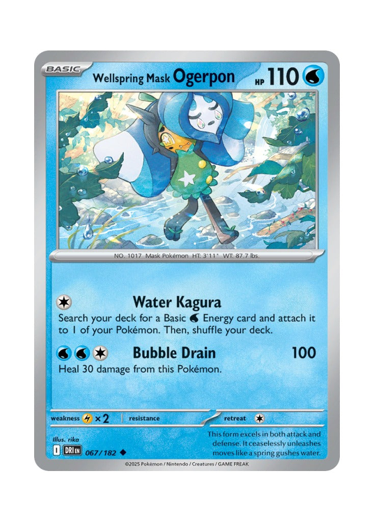 Wellspring Mask Ogerpon – Destined Rivals (067)