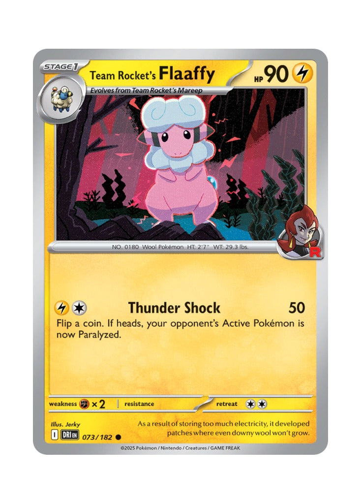 Team Rocket's Flaaffy – Destined Rivals (073)