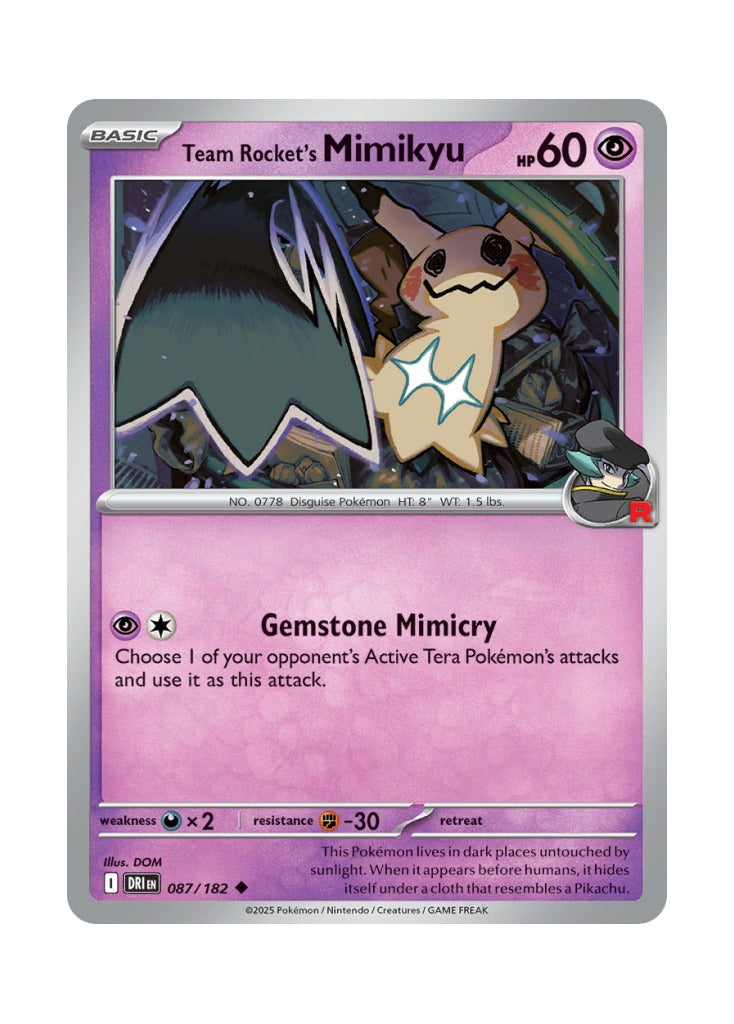 Team Rocket's Mimikyu – Destined Rivals (087)