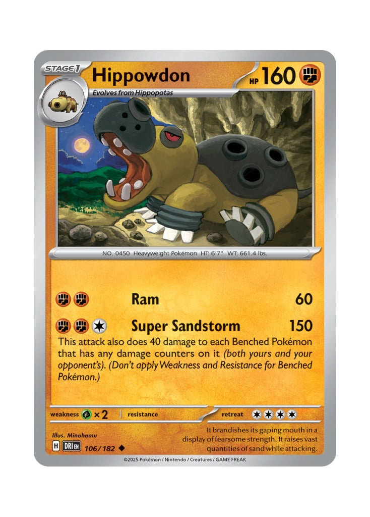 Hippowdon — Destined Rivals (106)