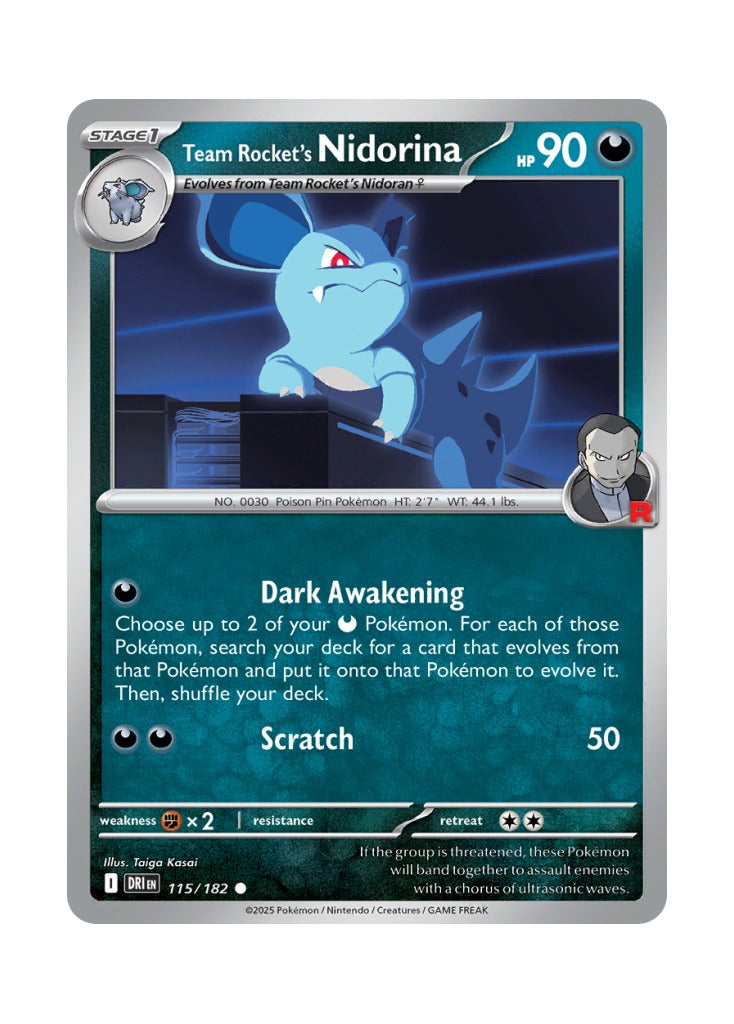 Team Rocket's Nidorina – Destined Rivals (115)