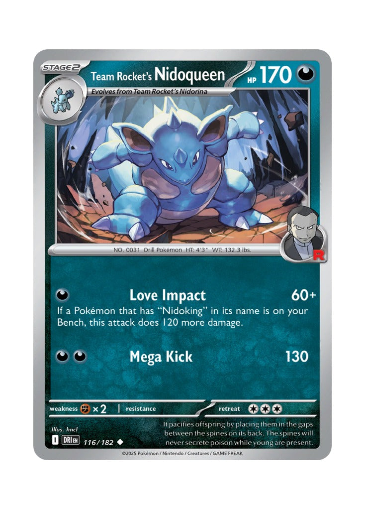 Team Rocket's Nidoqueen – Destined Rivals (116)