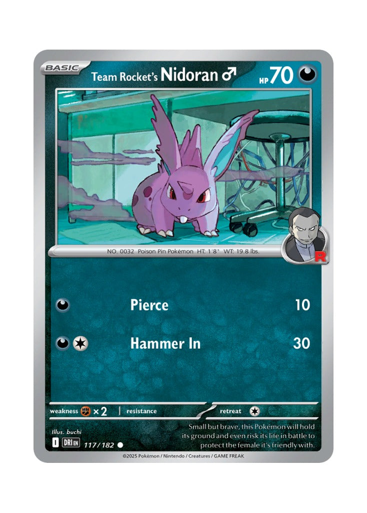 Team Rocket's Nidoran♂ – Destined Rivals (117)
