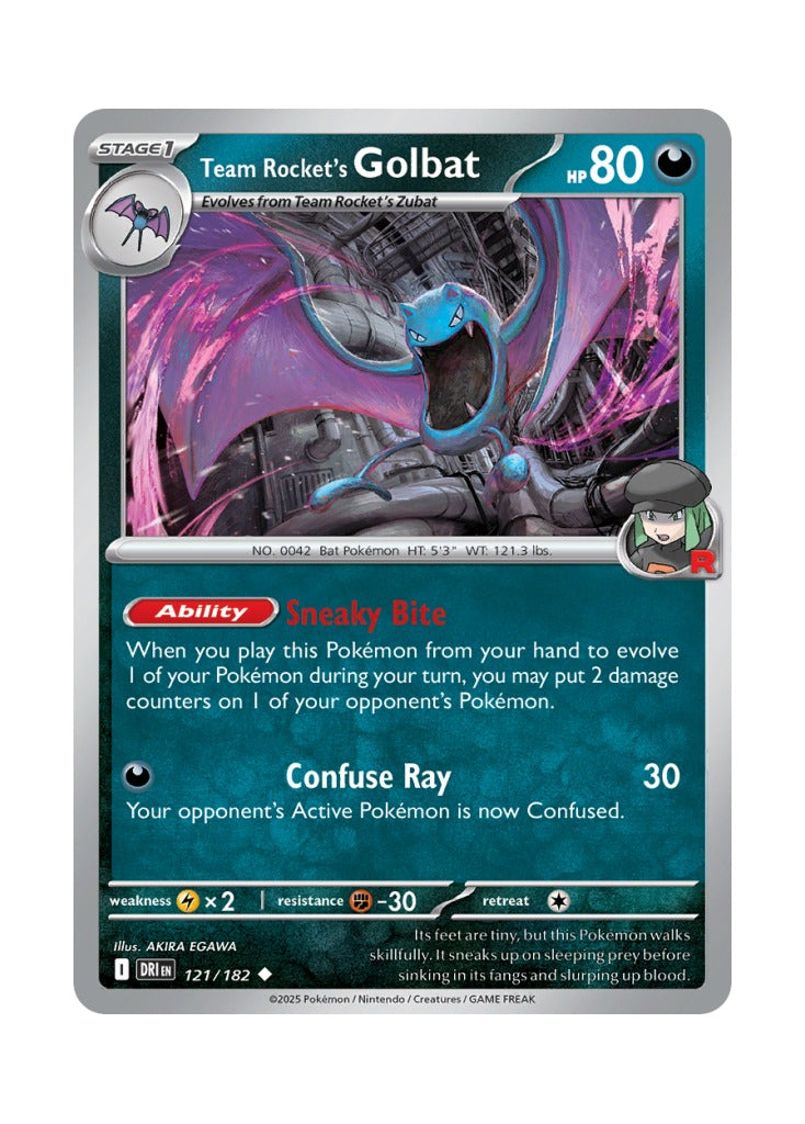 Team Rocket's Golbat – Destined Rivals (121)