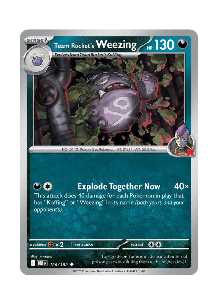 Team Rocket's Weezing – Destined Rivals (126)