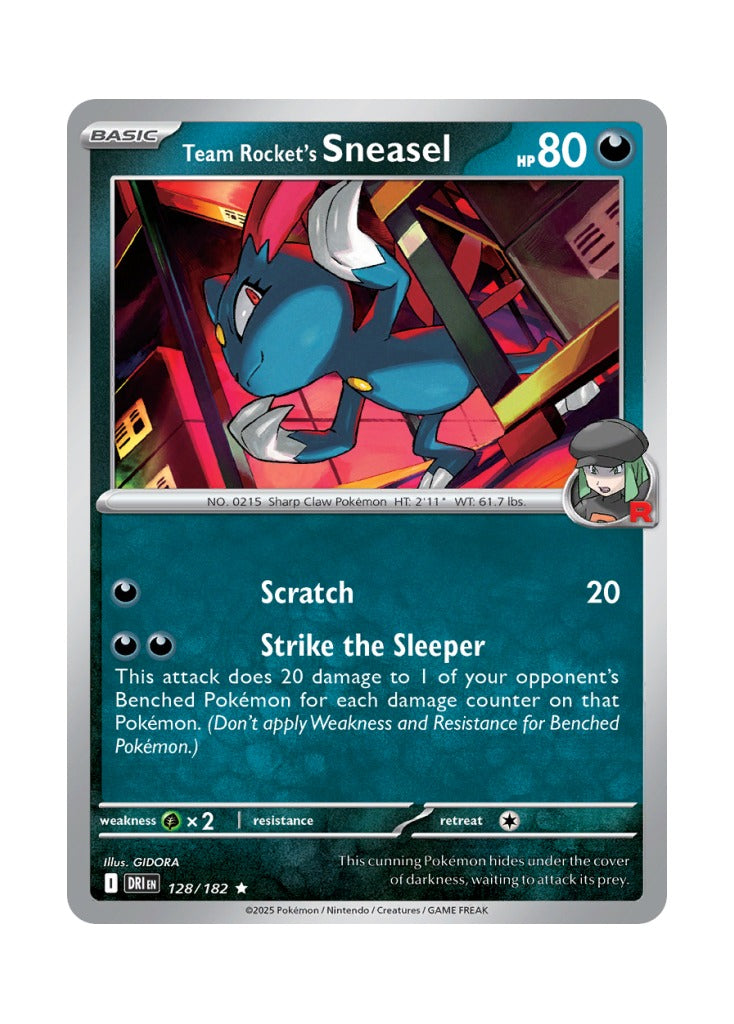Team Rocket's Sneasel – Destined Rivals (128)