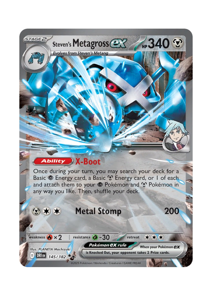 Steven's Metagross ex – Destined Rivals (145)