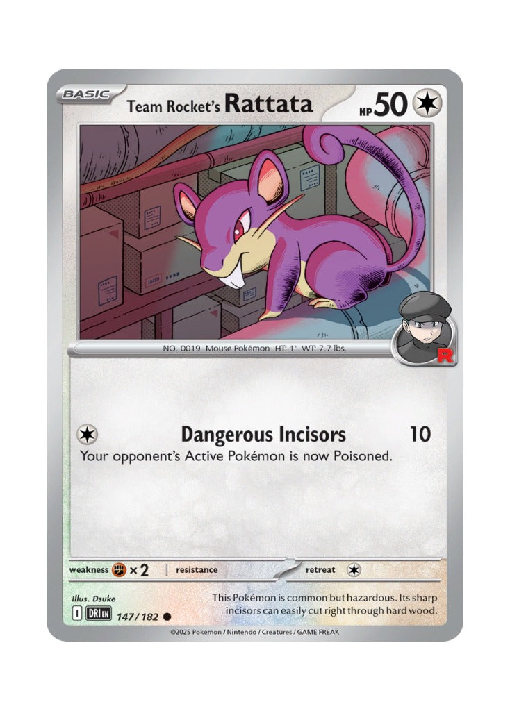 Team Rocket's Rattata – Destined Rivals (147)
