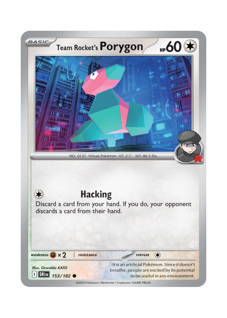 Team Rocket's Porygon – Destined Rivals (153)