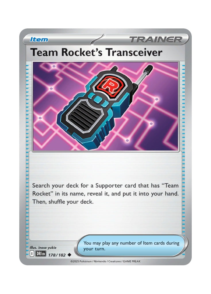 Team Rocket's Transceiver (Destined Rivals 