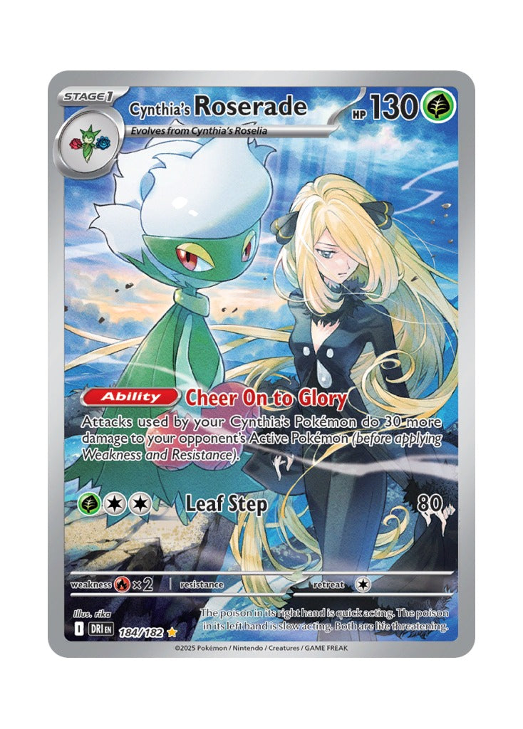 Cynthia's Roserade (Destined Rivals 