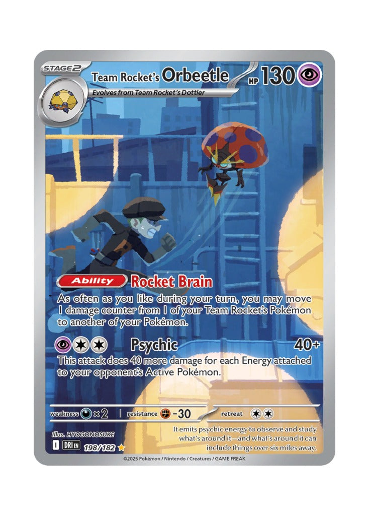 Team Rocket's Orbeetle (Destined Rivals 