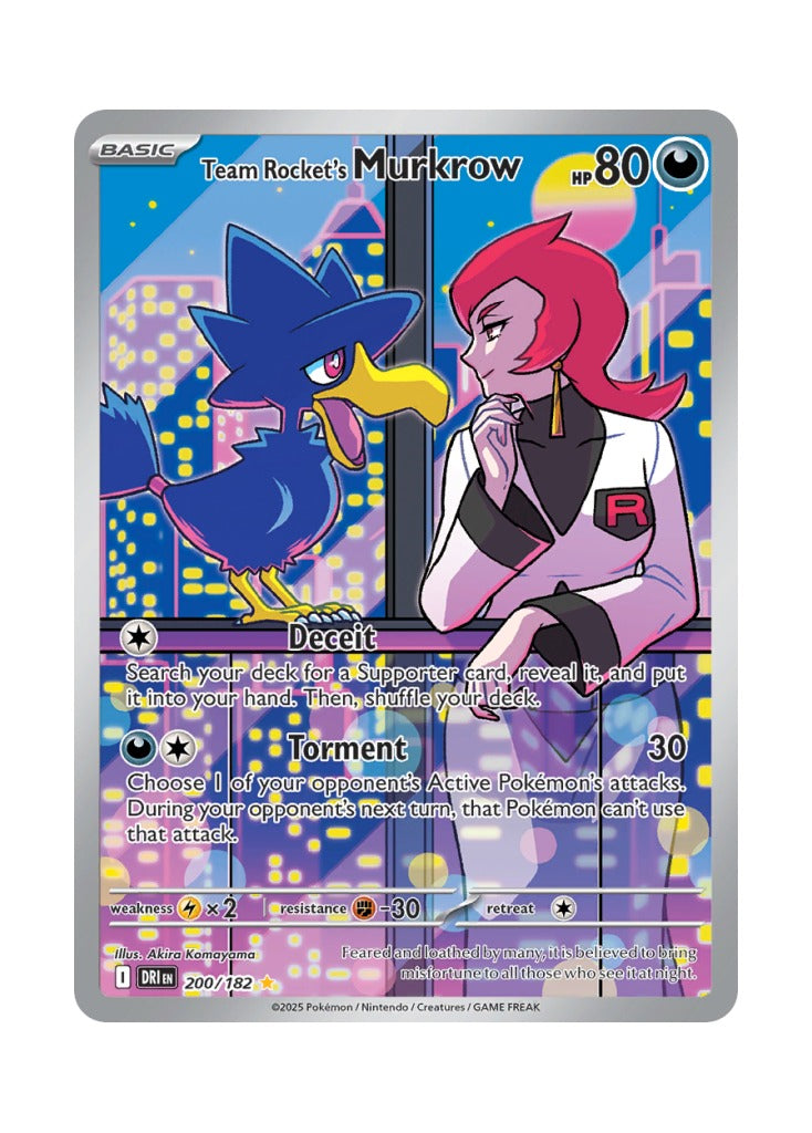 Team Rocket's Murkrow (Destined Rivals 