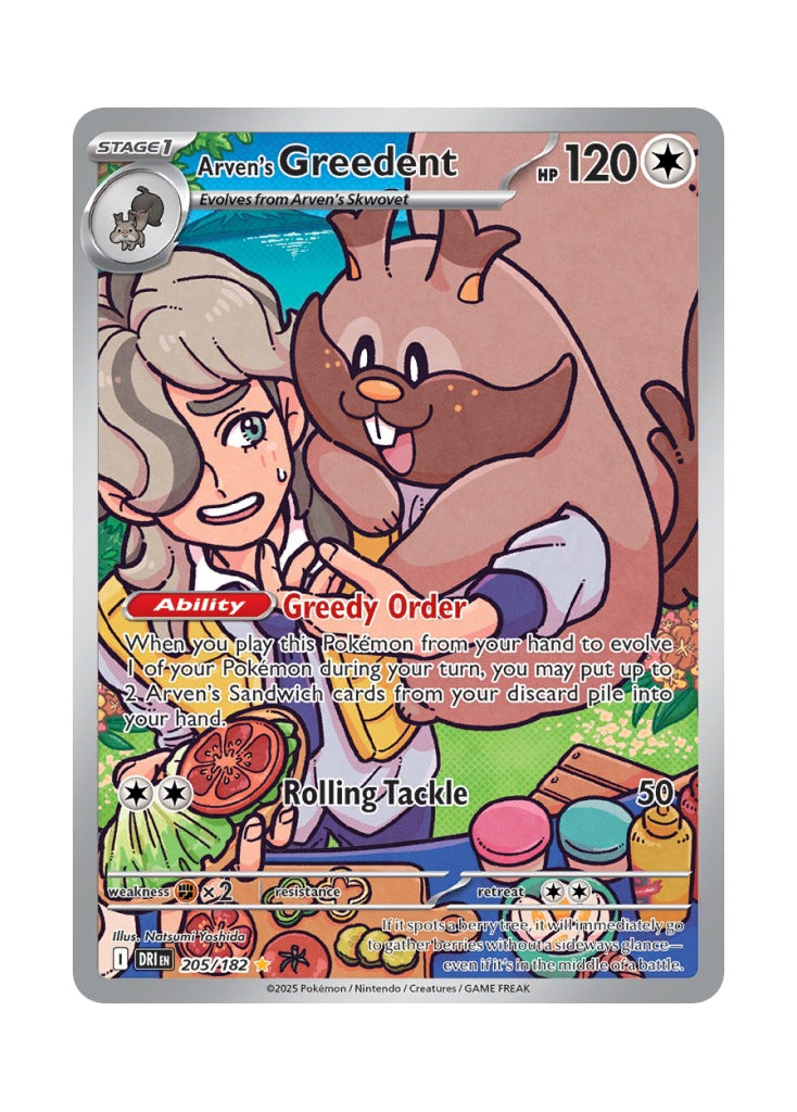 Arven's Greedent (Destined Rivals 