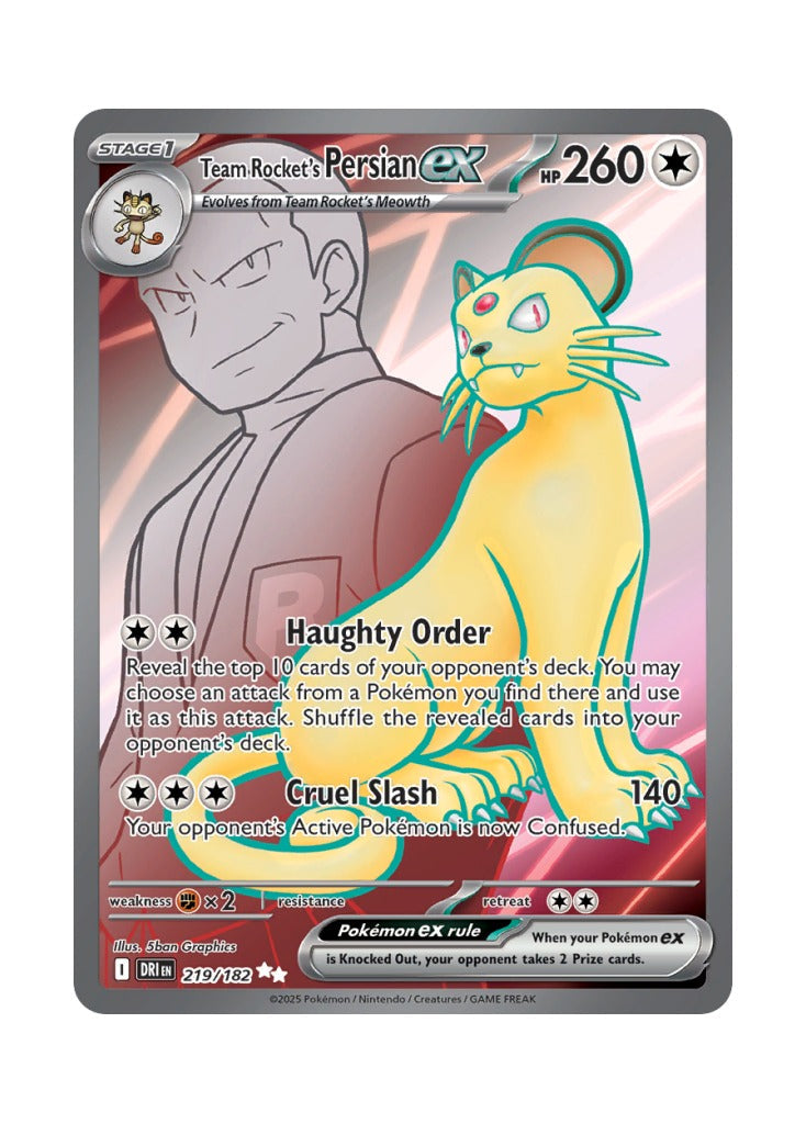 Team Rocket's Persian ex (Destined Rivals 