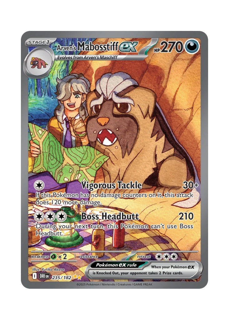 Arven's Mabosstiff ex (Destined Rivals 