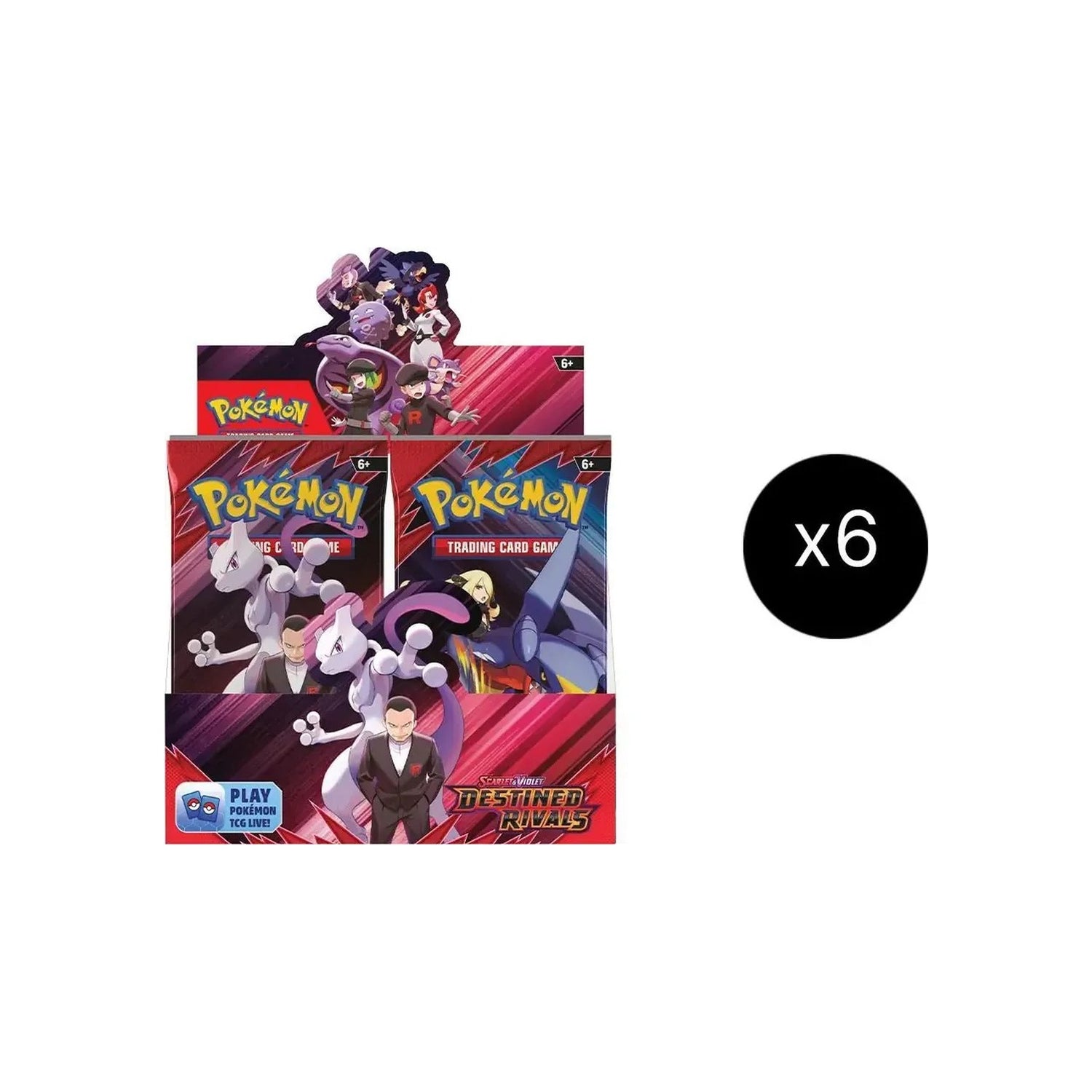 Destined Rivals Booster Box Case (Sealed) — English — Cardelle