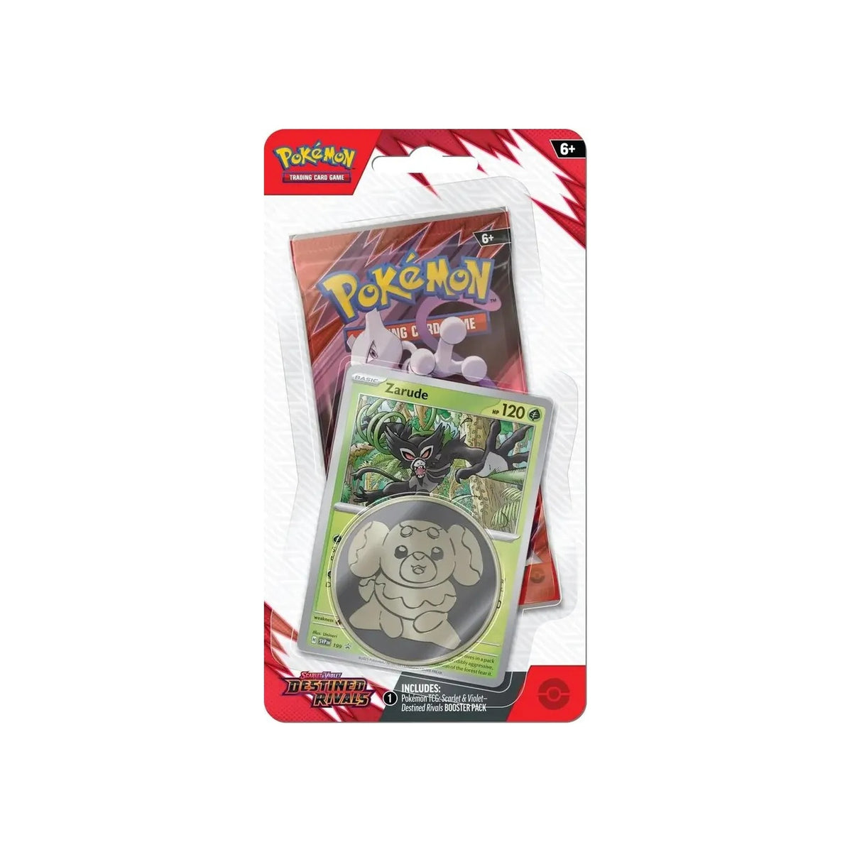 Destined Rivals Checklane Blister — Zarude (Sealed) — English — Cardelle