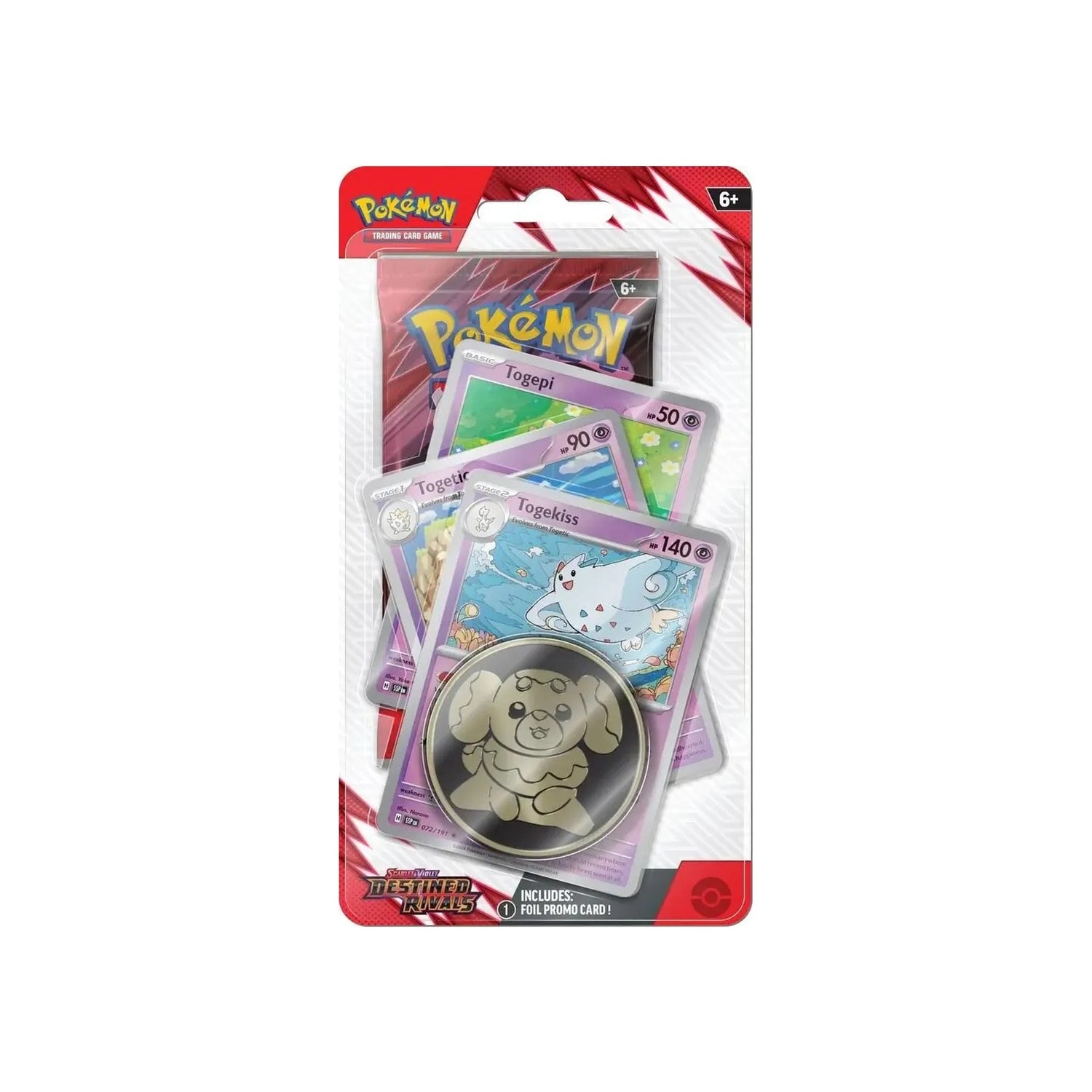 Destined Rivals Premium Checklane Blister — Togekiss (Sealed) — English — Cardelle