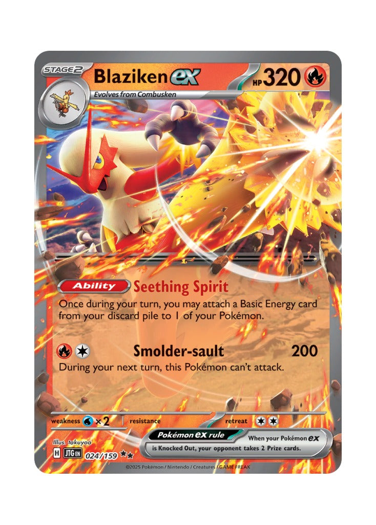 Blaziken ex – Journey Together (024)