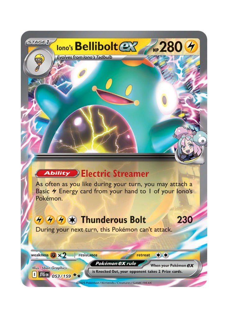 Iono’s Bellibolt ex – Journey Together (053)