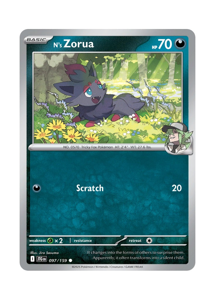 N’s Zorua – Journey Together (097)