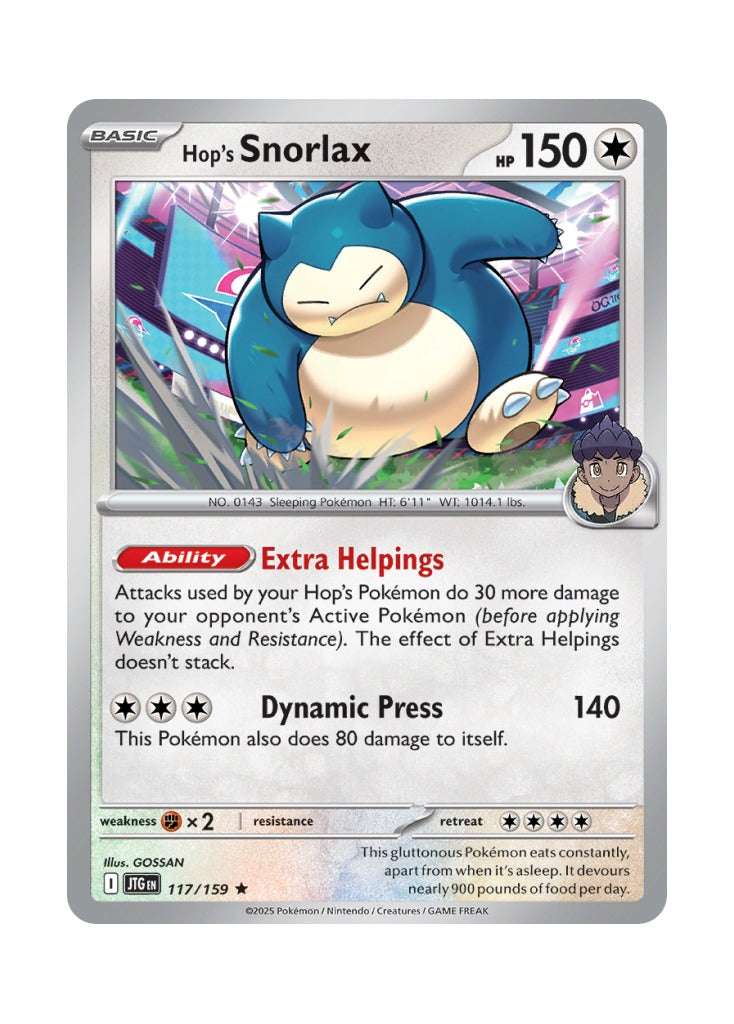 Hop’s Snorlax – Journey Together (117)