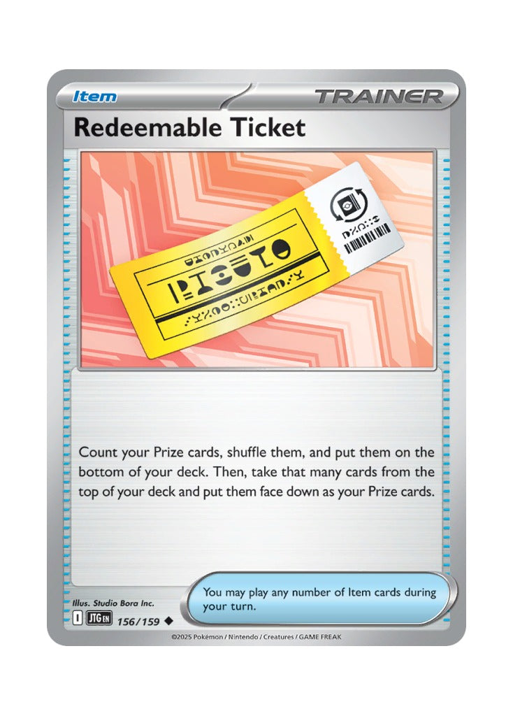 Redeemable Ticket – Journey Together (156)