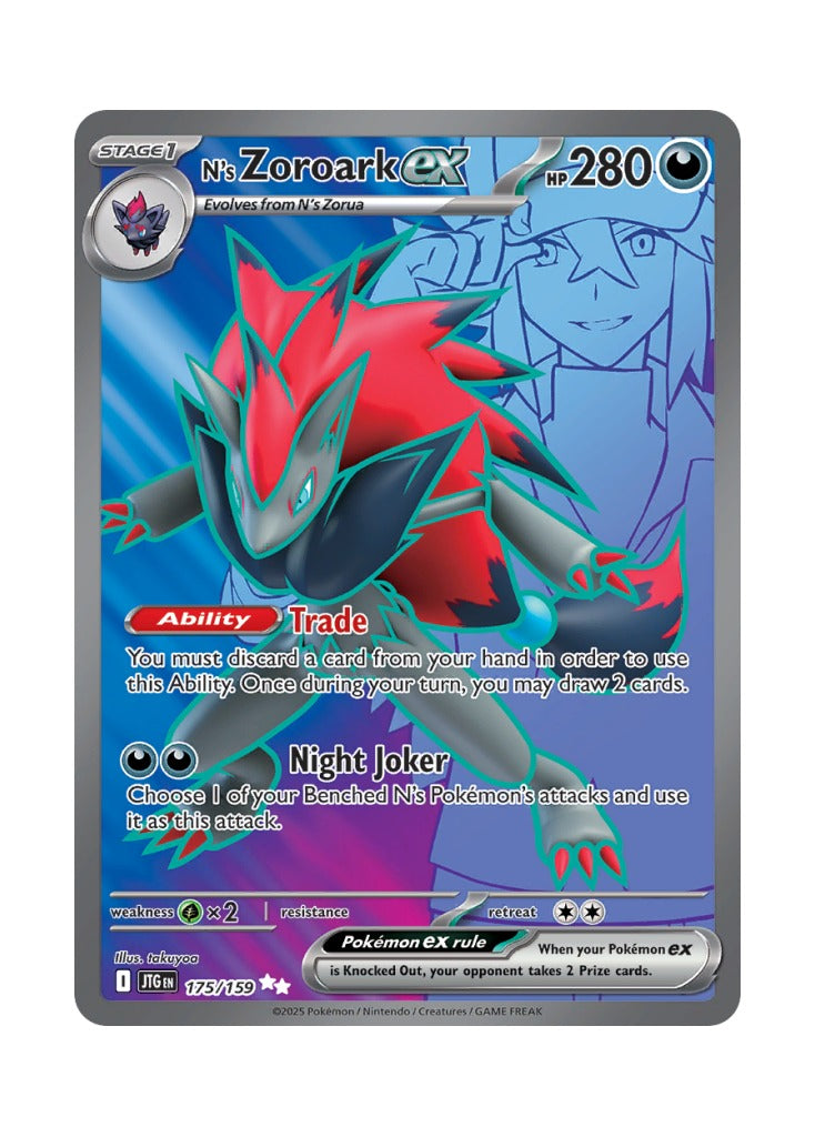 N’s Zoroark ex – Journey Together (175)
