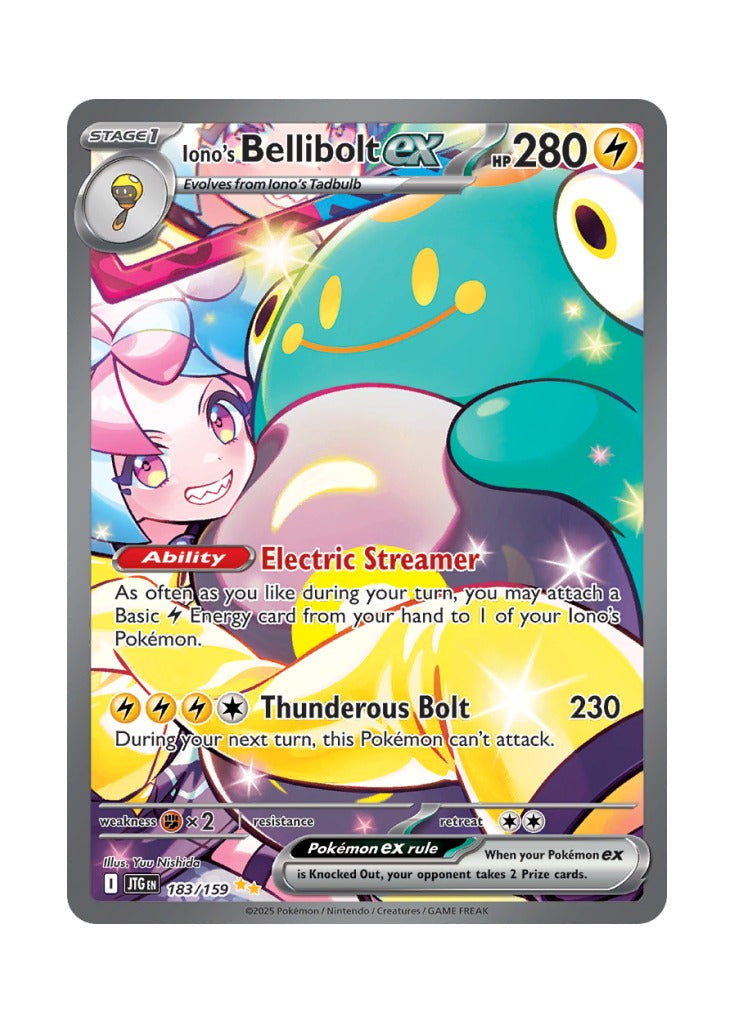 Iono’s Bellibolt ex – Journey Together (183)