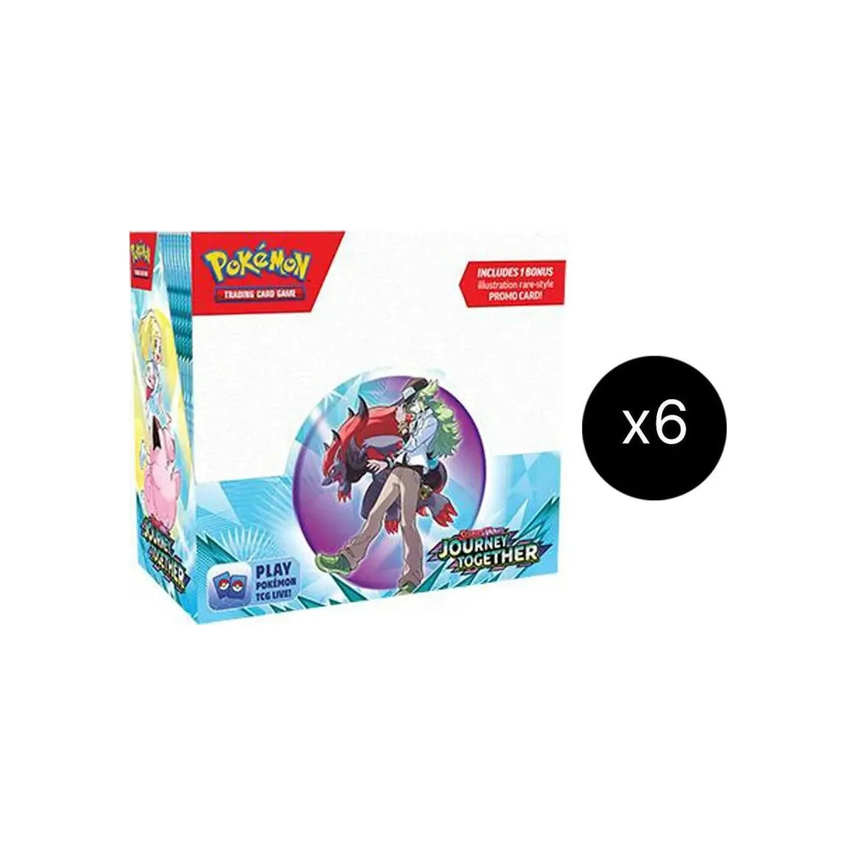 Journey Together Enhanced Booster Box Case (Sealed) — English — Cardelle