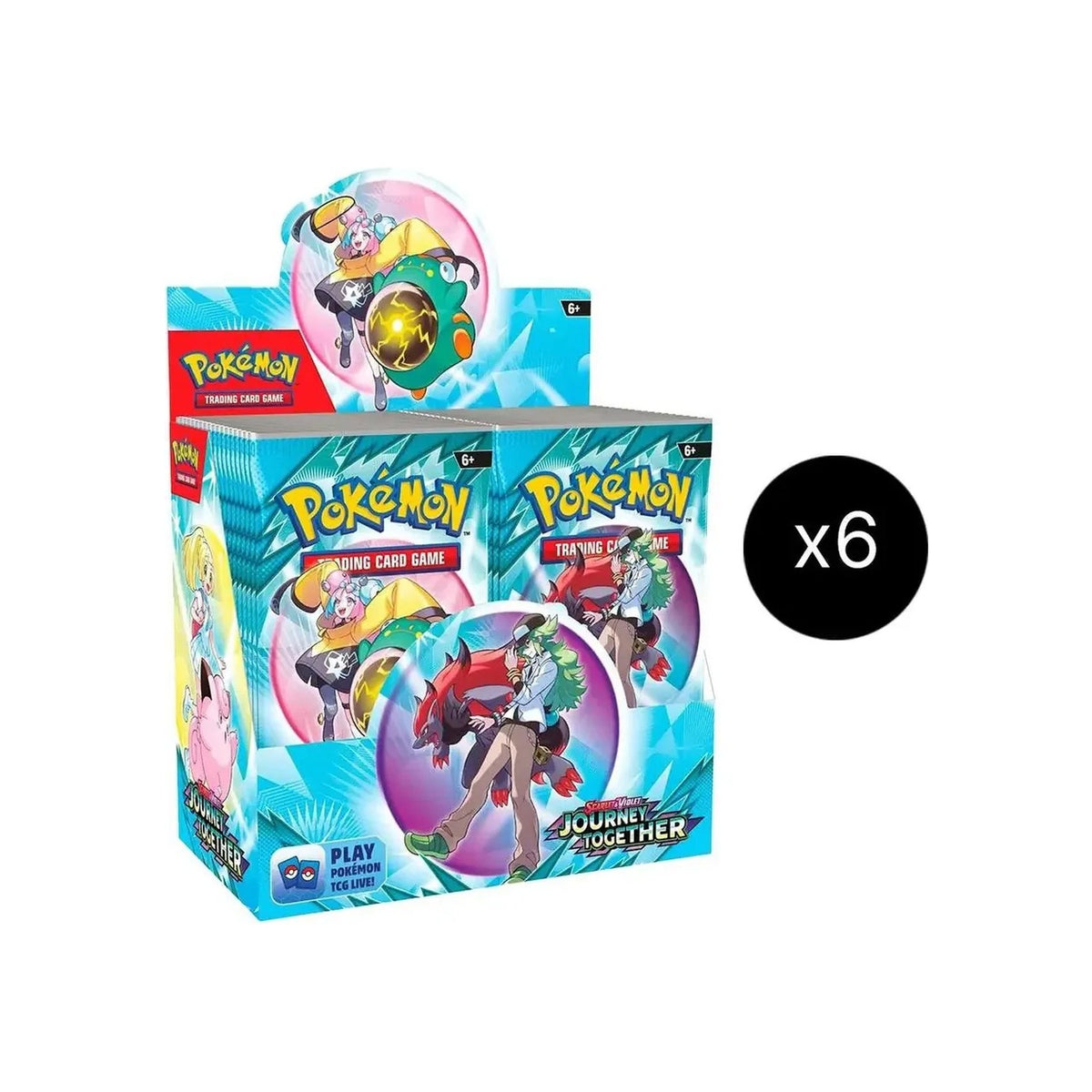 Journey Together Booster Box Case (Sealed) — English — Cardelle