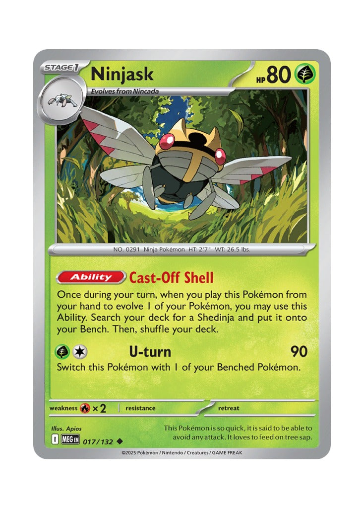 Ninjask – Mega Evolution Base (017)