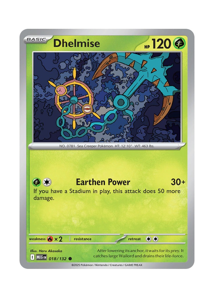 Dhelmise – Mega Evolution Base (018)